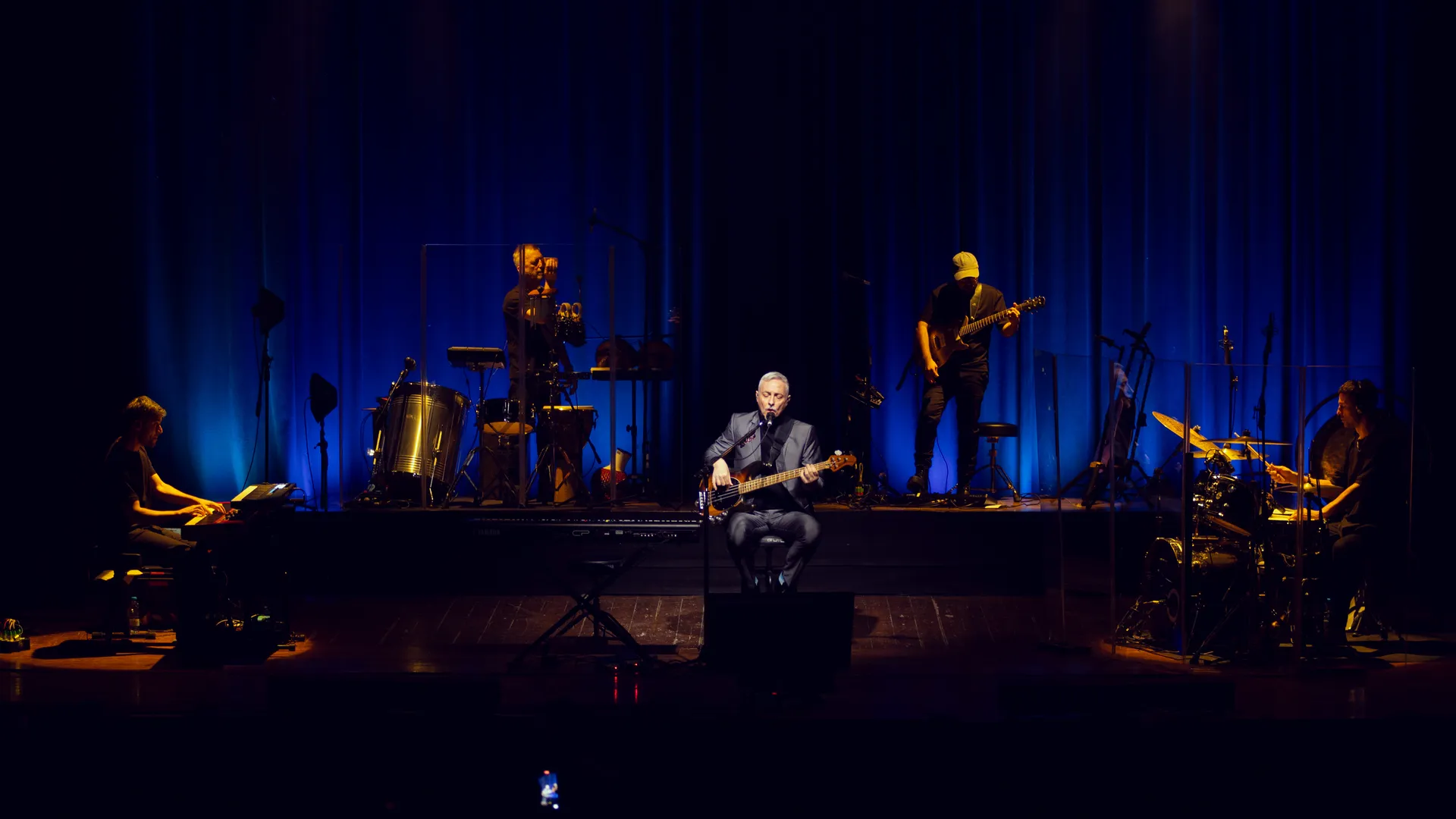 Pedro Aznar y su banda en vivo